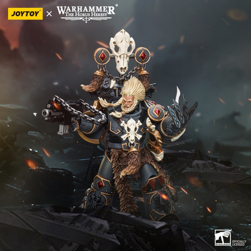 JOYTOY JT9954 - Warhammer The Horus Heresy 1:18 - Space Wolves - Geigor Fell-Hand