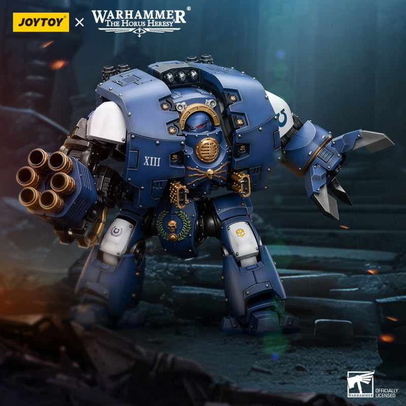 JOYTOY JT8643 Ultramarines Leviathan Dreadnought mit Zyklon-Melter-Lanze und Belagerungsklauen