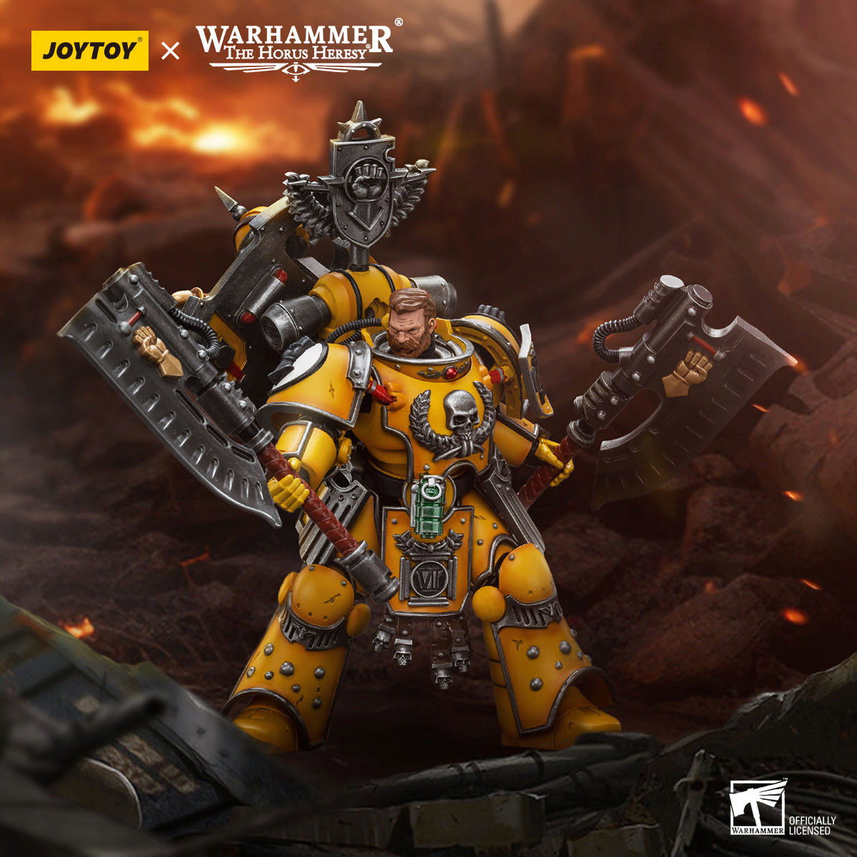 JOYTOY JT9145 - Warhammer The Horus Heresy 1:18 - Imperiale Fäuste, Fafnir Rann