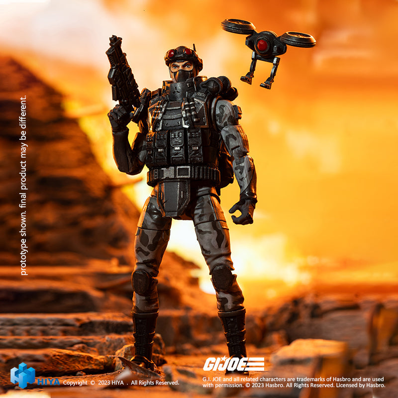 HIYA Exquisite Mini-Serie, 1/18, 4 Zoll, GIJoe Firefly-Actionfigur
