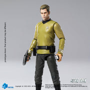 HIYA Exquisita Mini Serie 1/18 Escala 4 Pulgadas STAR TREK 2009 Kirk Figura de Acción