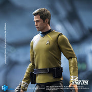HIYA Exquisita Mini Serie 1/18 Escala 4 Pulgadas STAR TREK 2009 Kirk Figura de Acción