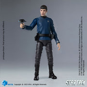 HIYA Exquisita Mini Serie 1/18 Escala 4 Pulgadas STAR TREK 2009 Spock Figura de Acción