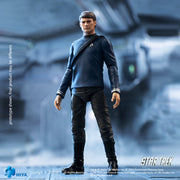 HIYA Exquisita Mini Serie 1/18 Escala 4 pulgadas STAR TREK 2009 McCoy Figura de acción