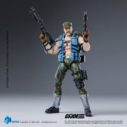 HIYA Exquisite Mini-Serie, 1/18, 4 Zoll, GIJoe Gung-Ho-Actionfigur