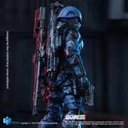 HIYA Exquisita Mini Serie 1/18 Escala 4 pulgadas GIJoe Cobra Trooper Figura de acción