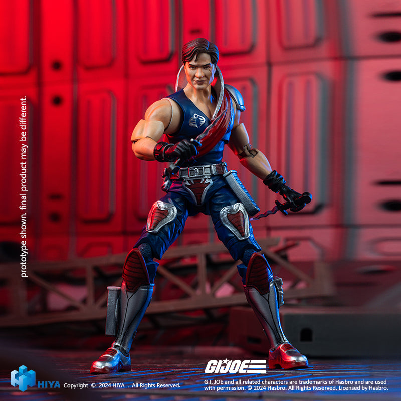 HIYA Exquisita Mini Serie 1/18 Escala 4 pulgadas GIJoe Xamot Figura de acción