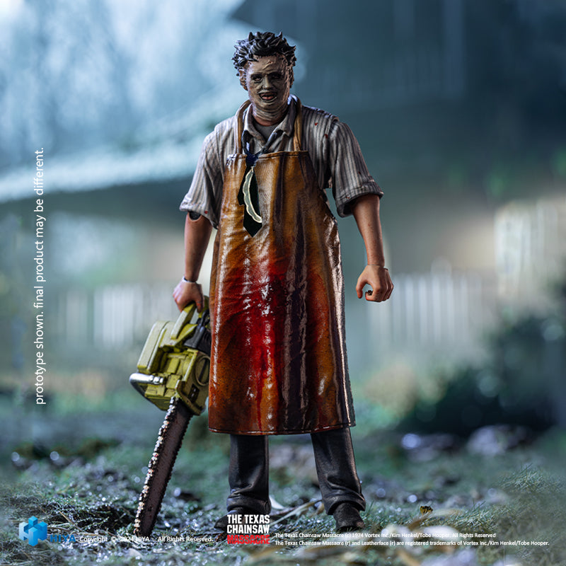 HIYA Exquisite Mini Series 1/18 Scale 4 Inch Texas Chainsaw Massacre LeatherFace - Killing Mask Action Figure
