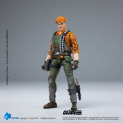 HIYA Exquisite Mini-Serie, 1/18, 4 Zoll, GIJoe Flint Tiger Force Ver. Actionfigur