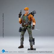HIYA Exquisite Mini-Serie, 1/18, 4 Zoll, GIJoe Flint Tiger Force Ver. Actionfigur