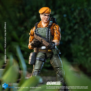 HIYA Exquisite Mini-Serie, 1/18, 4 Zoll, GIJoe Flint Tiger Force Ver. Actionfigur