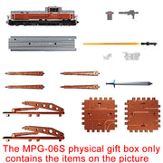 Takara Tomy MPG-06S Master Piece Gattai Kaen+Raiden Kit de accesorios