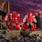 Dr.Wu DW-E40T Red Tank Warpath & DW-E13T Sky Glider Powerglide Clear Version Set of 2