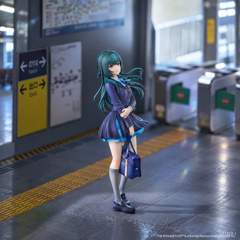 [Pre-Order] MiraiMira The Idolmaster Gakuen Temari Tsukimura (Hydrangea After Rain Before Training Ver.) 1/7 Scale Figure