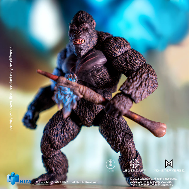 Figura de acción HIYA Exquisite Basic Series de 6 pulgadas sin escala GODZILLA VS KONG Kong