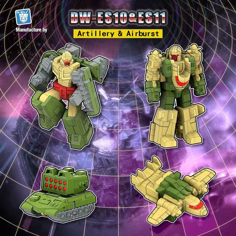 [Vorbestellung] Dr.Wu DW-ES10 Artillerie &amp; DW-ES11 Luftsprenggranaten-Set (2 Stück)