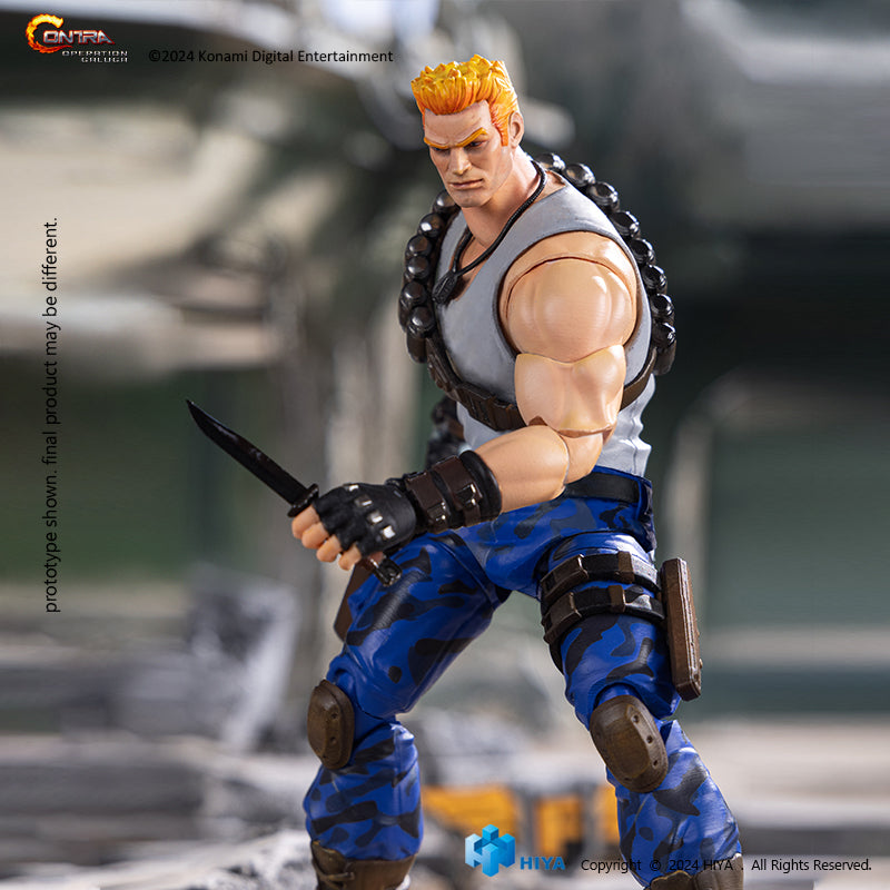 Figura de acción HIYA Exquisite Basic Series 1/12 de 6 pulgadas de Galuga Contra Operation Bill Rizer