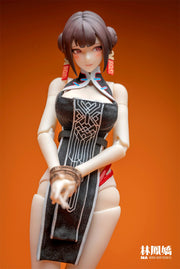 Figura de acción a escala 1/10 de Lin Fengjiao, agente mental con récord de distinción
