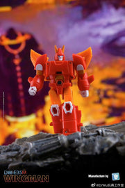 Dr.Wu DW-E34G Golden Beetle Goldbug &amp; DW-E35M Wingman Cyclonus Shattered Glass Version 2er-Set