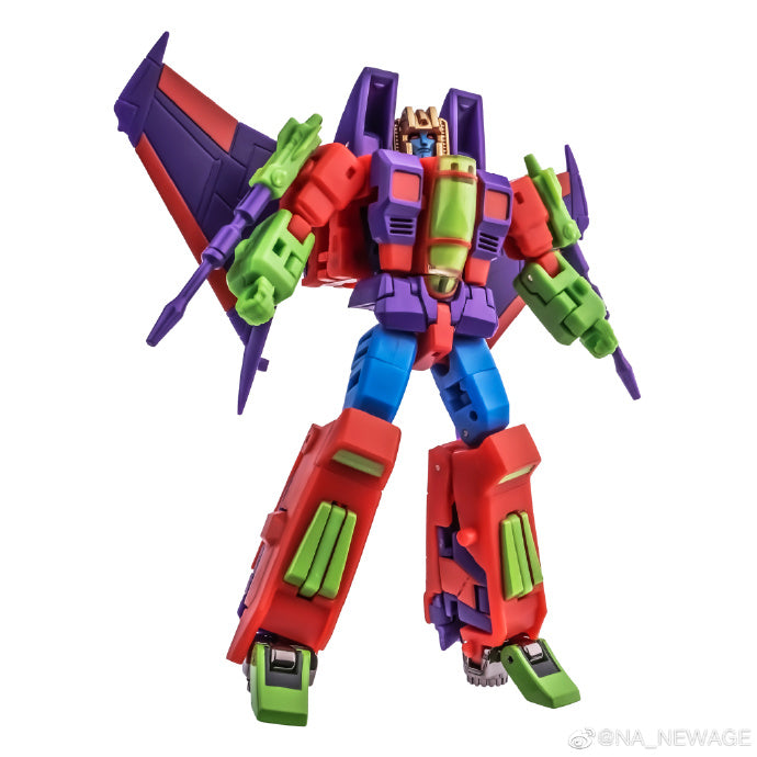 NewAge H14B Shazaam Thundercracker Shattered Glass Version
