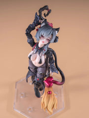 CiYuanJuXiang Witch of the Other World Apprentice Witch Hoshikawa Cat (Black Hair Ver.) 1/12 Scale Action Figure