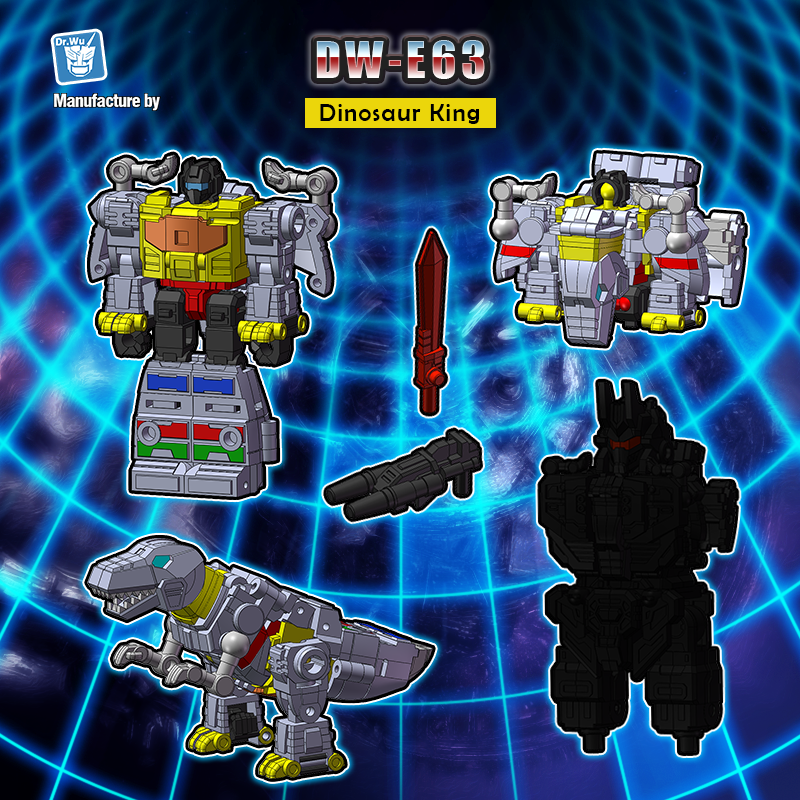 [Vorbestellung] Dr.Wu DW-E63 Dinosaurierkönig Grimlock
