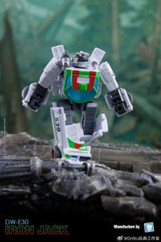 Wu &amp; Mechanic Studio DW-E30 Iron Jack Wheeljack &amp; DW-E24M Pompiers Inferno Version Verre Brisé Lot de 2