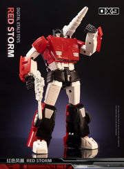 Juguetes DX9 D21 Tormenta roja Sideswipe