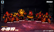 MachineCat-Toys Toy Steel Kiddy Party JGM-SKP01 Mini-Ferocy Predaking Set of 5