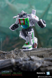 Wu &amp; Mechanic Studio DW-E30 Iron Jack Wheeljack &amp; DW-E24M Pompiers Inferno Version Verre Brisé Lot de 2