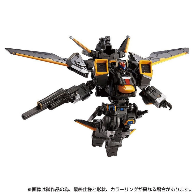 Takara Tomy Diaclone TM-29 Motor táctico Horus Versaulter (Unidad de empuje F) Exclusivo de Night Tiger