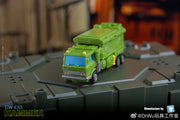 Dr.Wu &amp; Mechanic Studio DW-E33 Hammer Bulkhead y DW-E30M Iron Jack Wheeljack versión de vidrio roto, juego de 2
