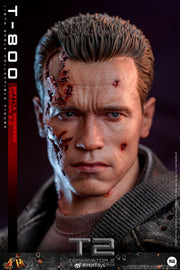 Hot Toys 1/6 DX46 T-800 Terminator Genisys Arnold Battle Damaged 2.0 Edition