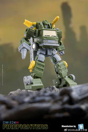 Wu &amp; Mechanic Studio DW-E30 Iron Jack Wheeljack &amp; DW-E24M Pompiers Inferno Version Verre Brisé Lot de 2