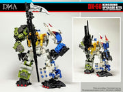DNA Design DK-60 Kingdino Upgrade Kits for Legacy Dinosaur