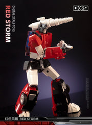 Juguetes DX9 D21 Tormenta roja Sideswipe