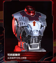 Altavoz Bluetooth con diseño de busto de alivio de presión de Iron Man 2 MK5 coleccionable de Killerbody