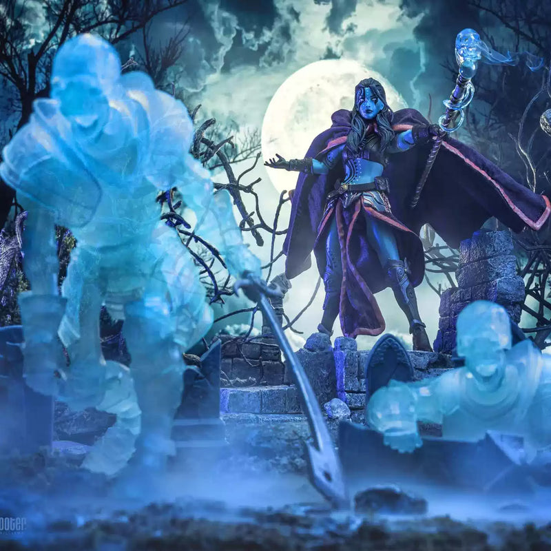 Figura de acción de Azza Spiritbender 2 de Los Cuatro Jinetes de Legiones Míticas: Cenizas de Agbendor