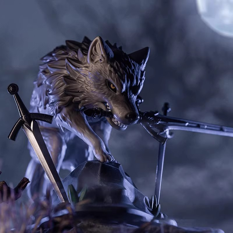 ACToys Dark Souls Figura deformada Special Abyss Watcher y Grey Wolf Sif 4 piezas Caja completa