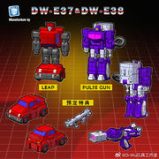 Dr.Wu & Mechanic Studio DW-E37 Leap Cliffjumper & DW-E38 Pulse Gun Shockwave Comic Version Set of 2