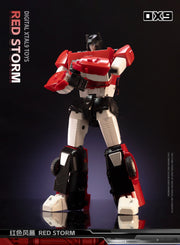 Juguetes DX9 D21 Tormenta roja Sideswipe