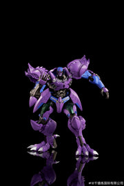 Bestia Megatron del modelo Furai de Flame Toys