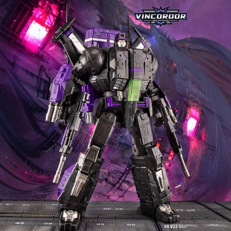Vincoroor V33-06B Fire of The Sky WFC-S28 Jetfire Versión Negra