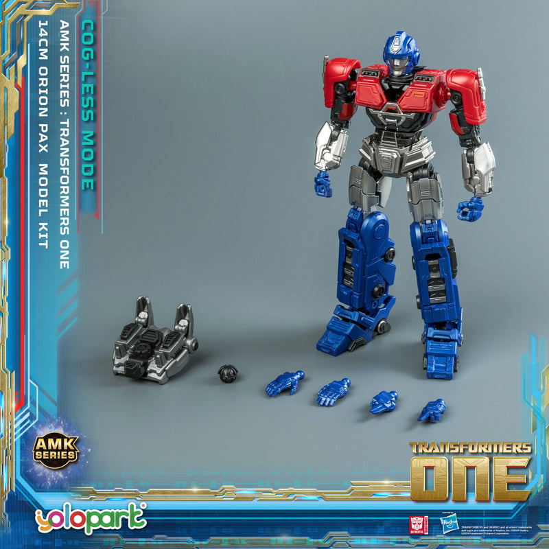 Kit de modelo preensamblado Optimus Prime Transformers One de la serie AMK de Yolopark