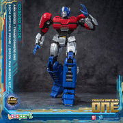 Kit de modelo preensamblado Optimus Prime Cogged Mode de Transformers One de la serie AMK de Yolopark