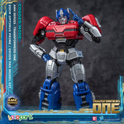 Kit de modelo preensamblado Optimus Prime Cogged Mode de Transformers One de la serie AMK de Yolopark