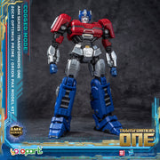 Kit de modelo preensamblado Optimus Prime Cogged Mode de Transformers One de la serie AMK de Yolopark