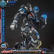 Kit de modelo preensamblado Mirage de Transformers: Rise of the Beasts de la serie Yolopark AMK Pro