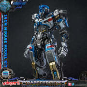 Kit de modelo preensamblado Mirage de Transformers: Rise of the Beasts de la serie Yolopark AMK Pro