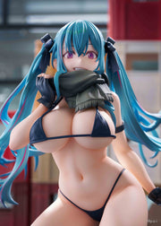 Golden Head FreeStyle Original Illustration Warehouse Aoko 1/7 Scale Limited Edition Figure